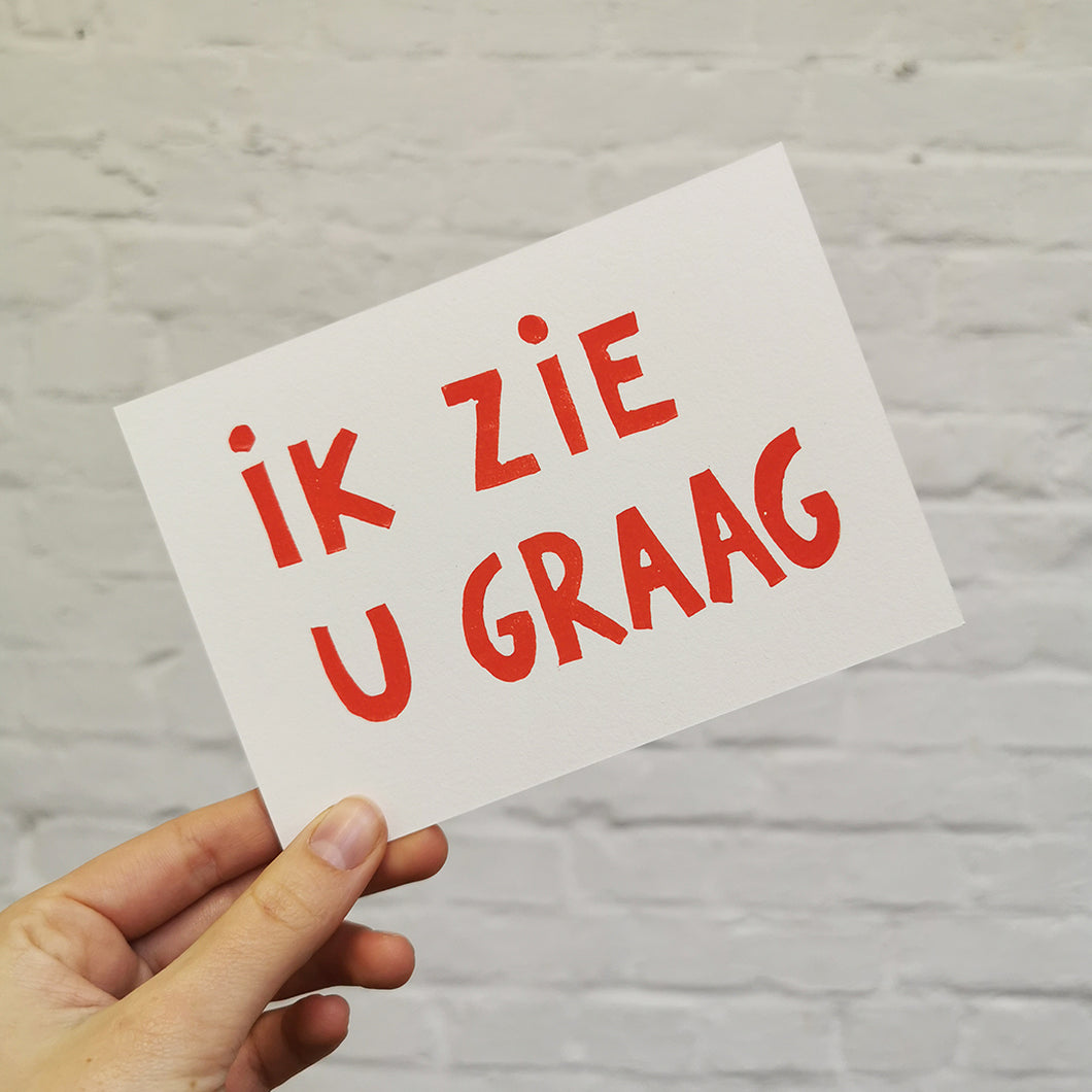 Ik zie u graag